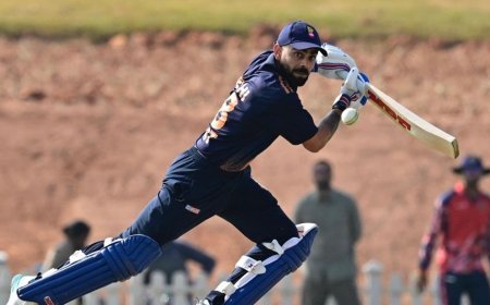 भारत के दिग्गज बल्लेबाज विराट कोहली विजय हजारे ट्रॉफी 2025-26 में एक और मैच खेलते दिखेंगे