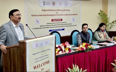 पांच राज्यों की शैक्षिक लीडरशिप कार्यशाला का आयोजन भोपाल में