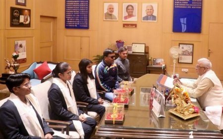 विजेता खिलाड़ी महिला सशक्तिकरण का प्रतीक : राज्यपाल श्री पटेल