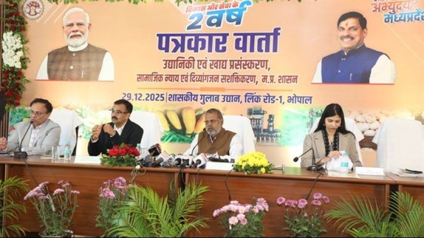 सामाजिक न्याय से लेकर कृषि–उद्यानिकी तक, समावेशी विकास की रखी मजबूत नींव : मंत्री श्री कुशवाहा