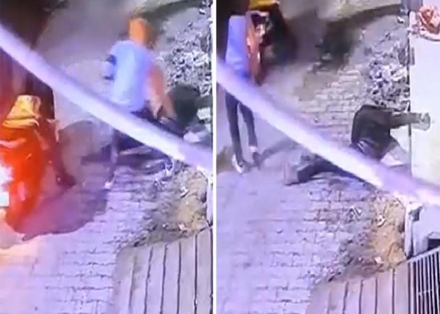 दिल्ली में तड़पते शख्स को मरता छोड़ मोबाइल लूट ले गए स्कूटी सवार, CCTV फुटेज से खुला राज