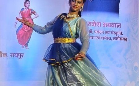 रायपुर में ‘पावस प्रसंग’ ने बांधा समां, कथक और शास्त्रीय संगीत से सजी सावन की शाम